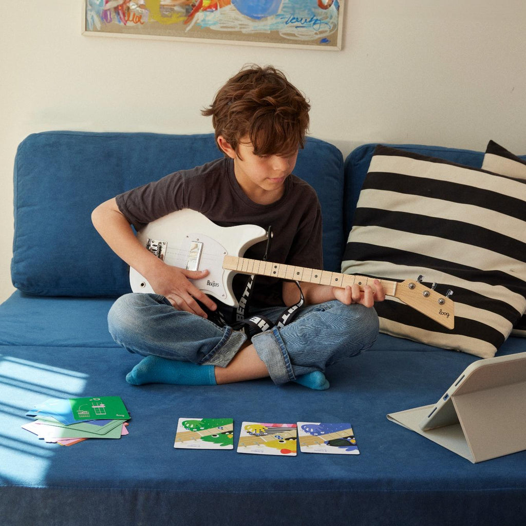 Beatles + loog electric guitar | Playroom Avenue