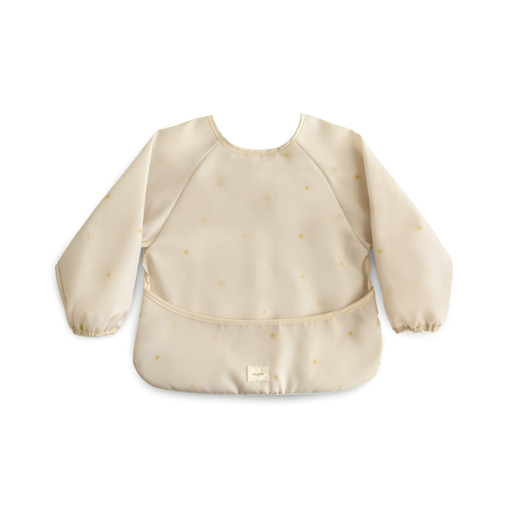 Mushie Long Sleeve Bib Sun | Playroom Avenue