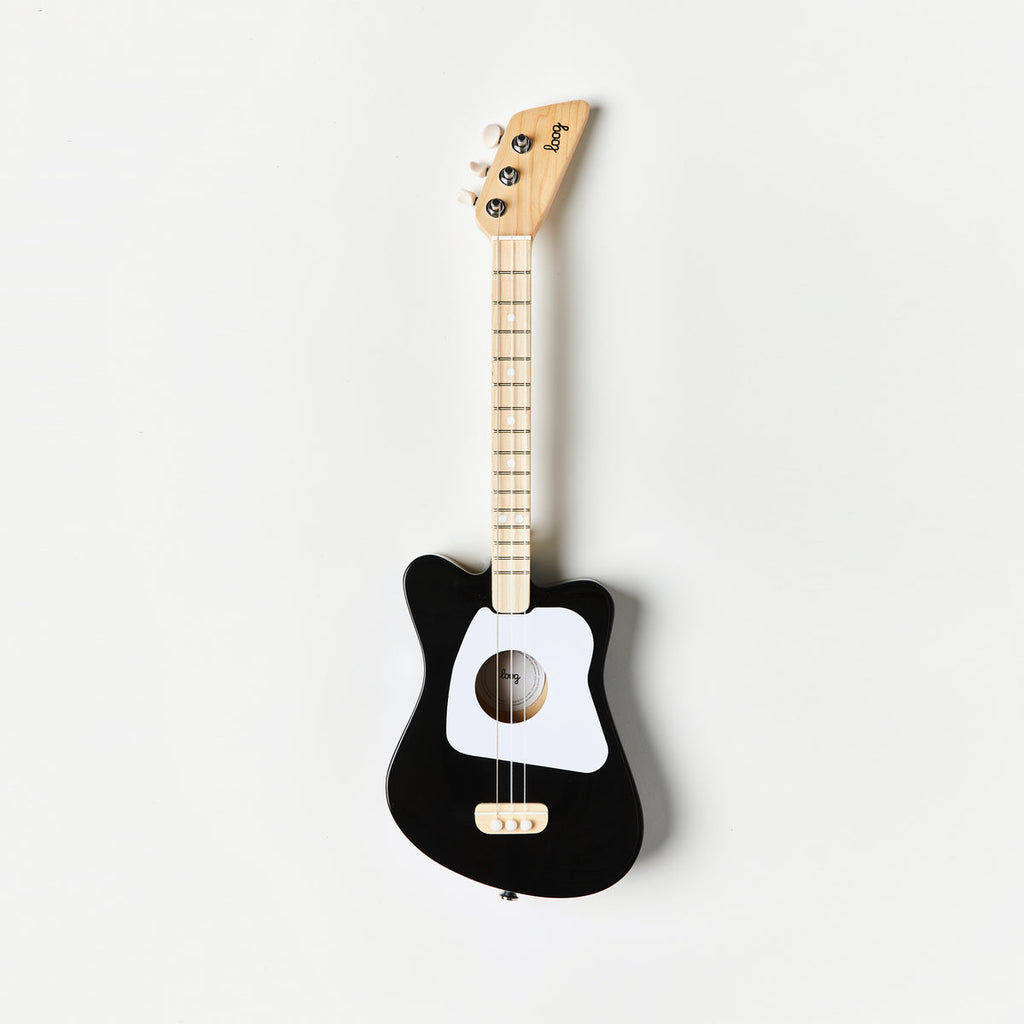 loog mini acoustic Black | Playroom Avenue