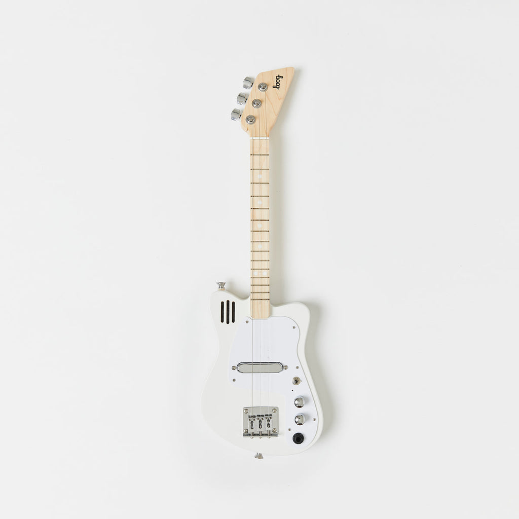 Loog mini electric White | Playroom Avenue