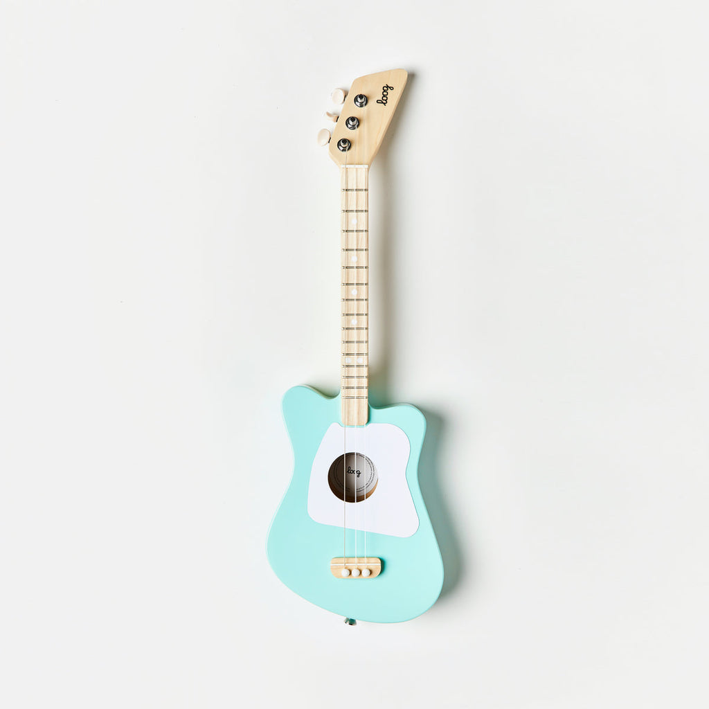 loog mini acoustic Green | Playroom Avenue