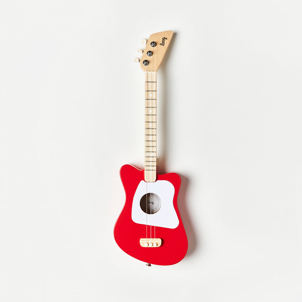 loog mini acoustic Red | Playroom Avenue