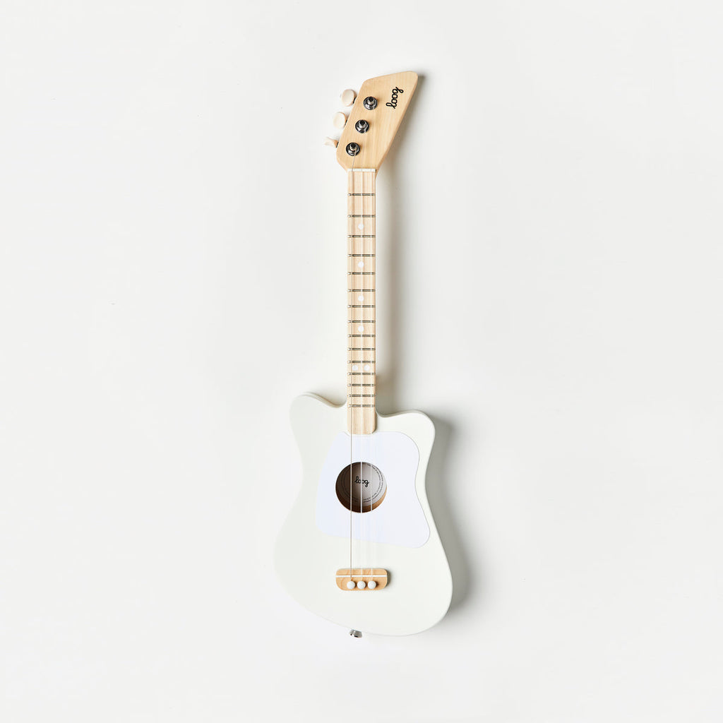 loog mini acoustic White | Playroom Avenue