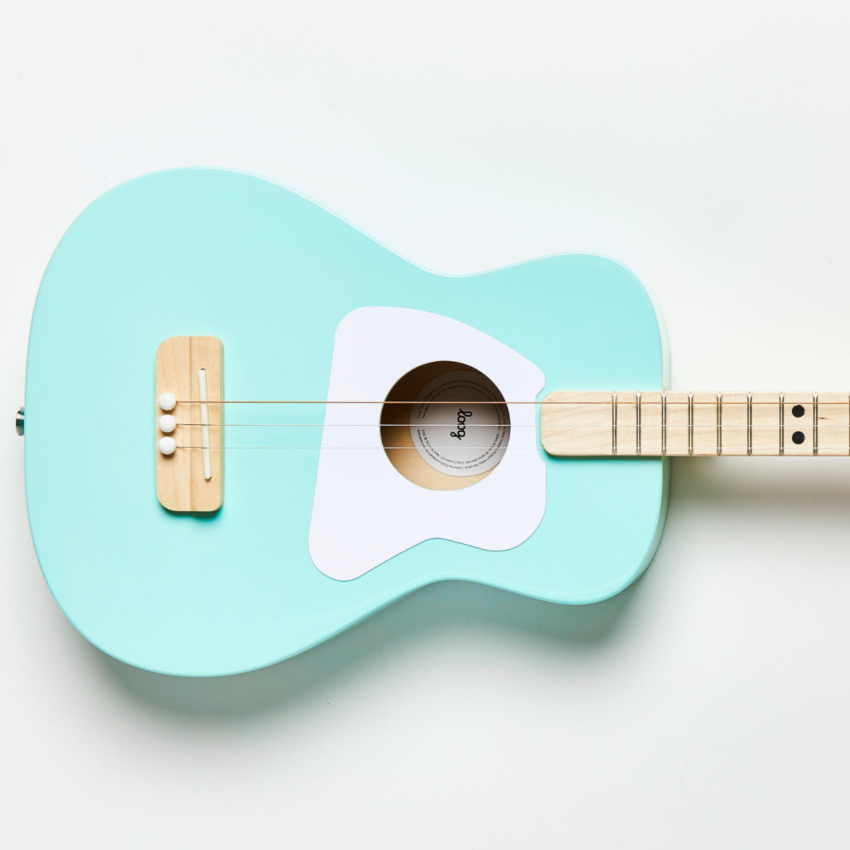 Loog Pro Acoustic Guitar Blue