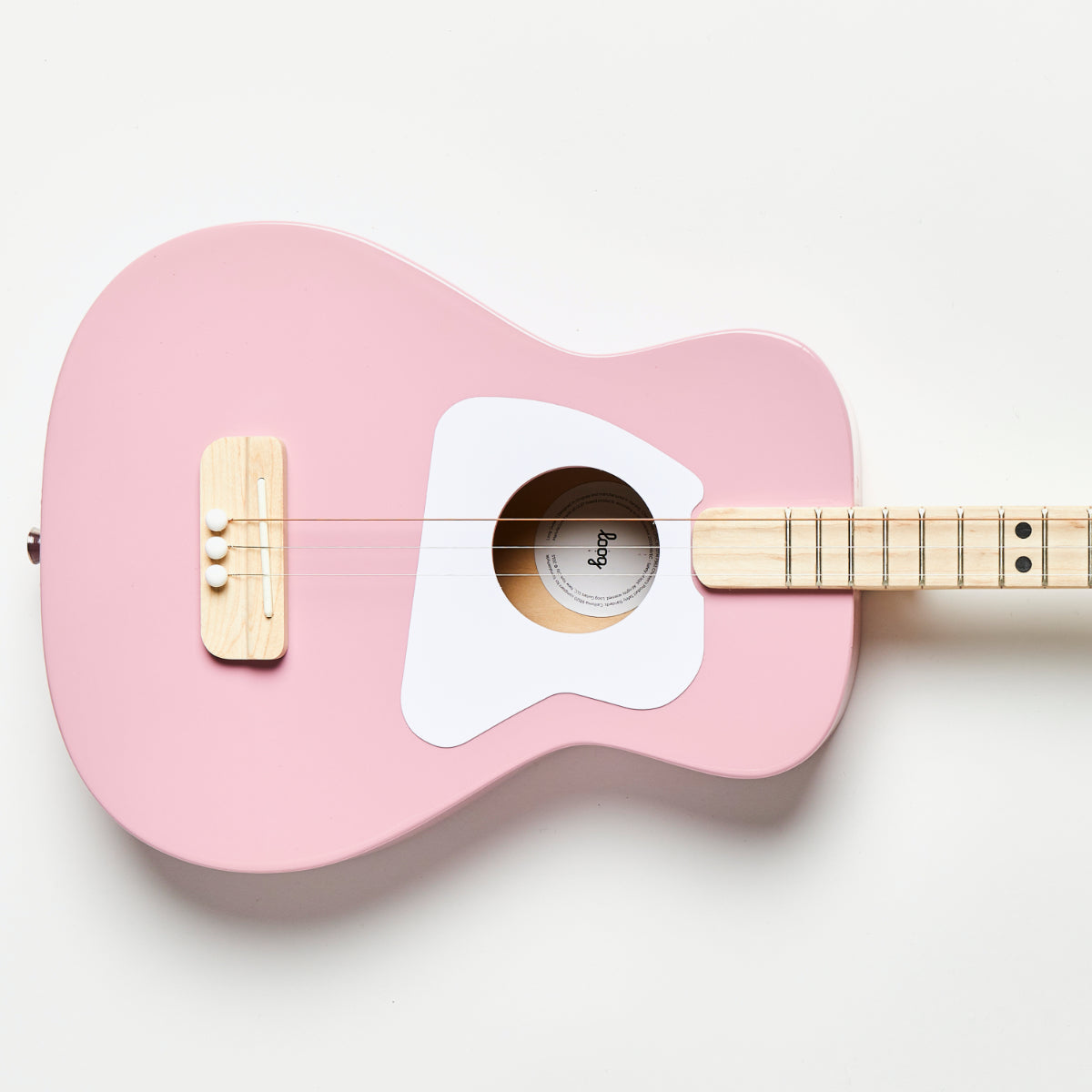 Loog Pro Acoustic Guitar Pink