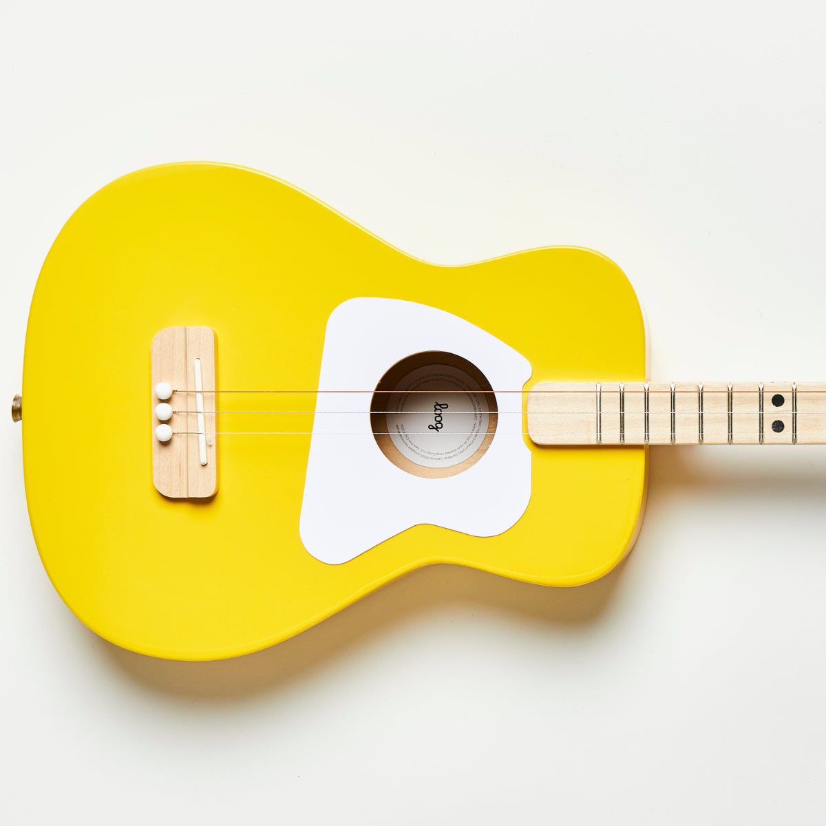 Loog Pro Acoustic Guitar Yellow