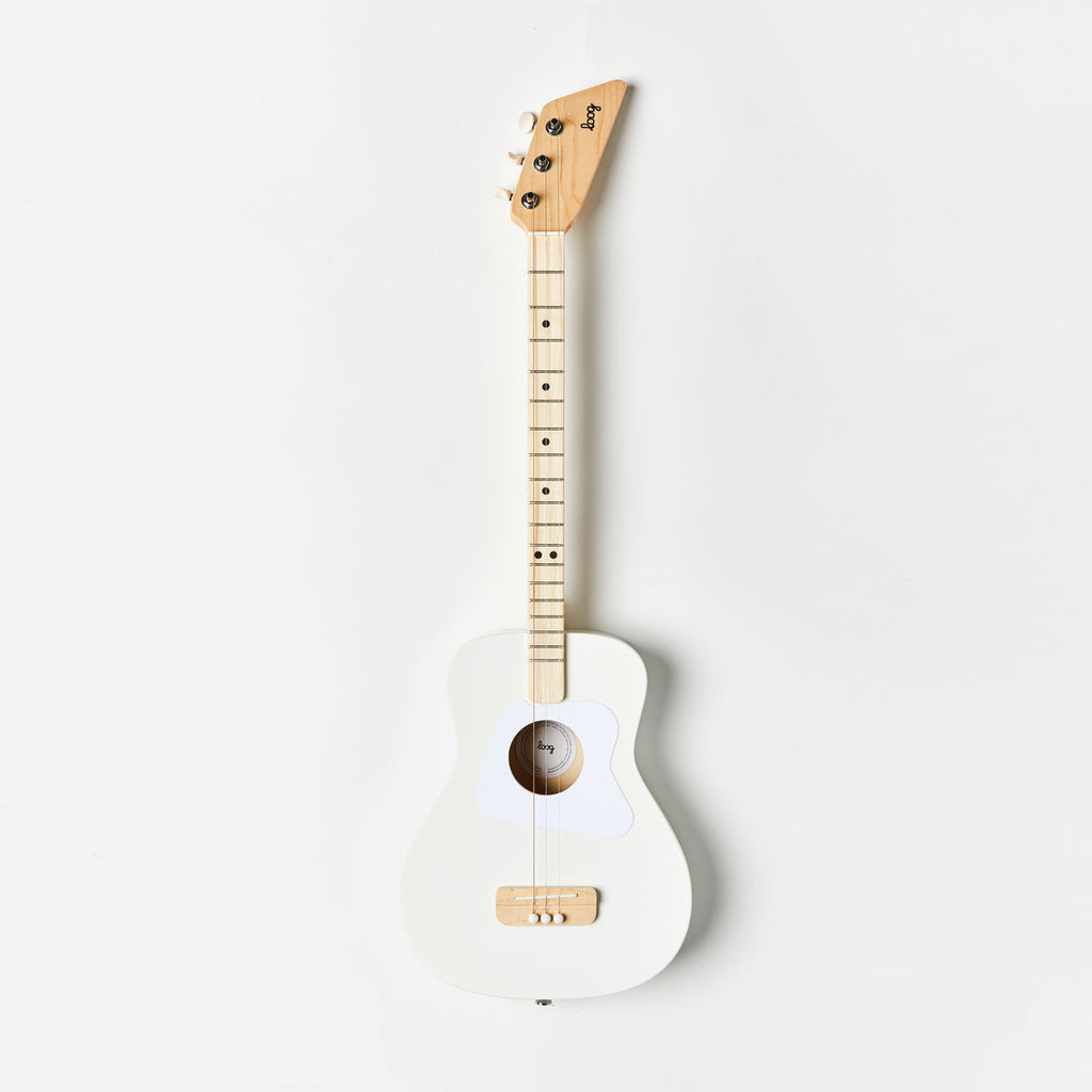 Loog pro acoustic White | Playroom Avenue