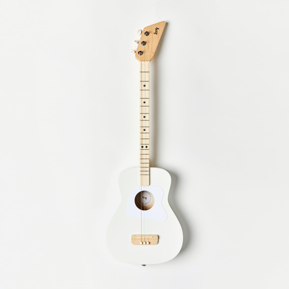 Loog Pro Acoustic Guitar White