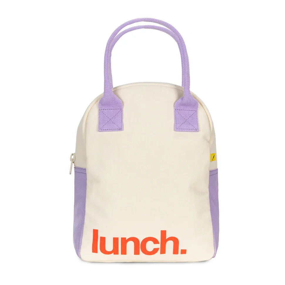The Good Kiind Lunch Bags Lavender Poppy | Playroom Avenue