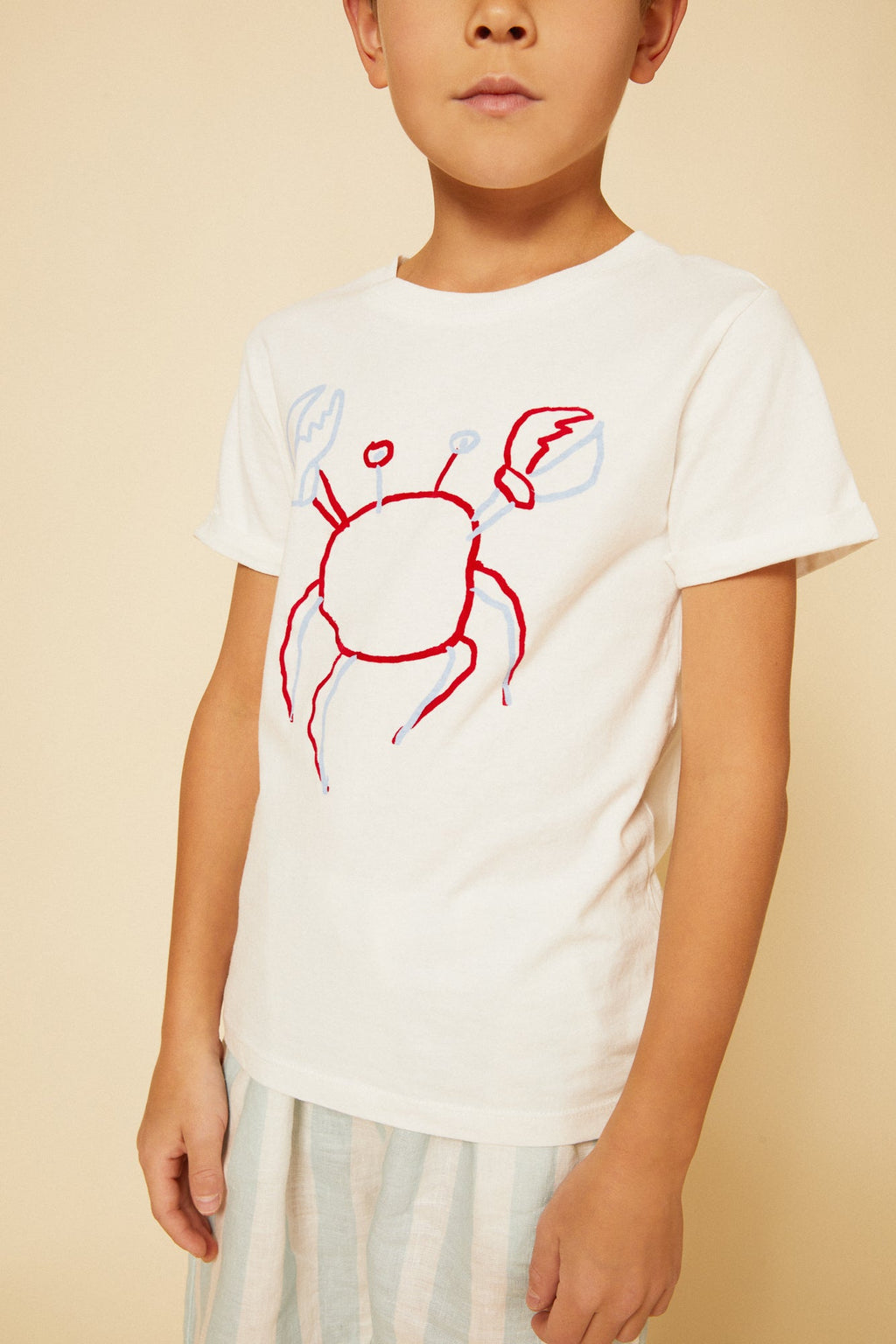 Mon Coeur Recycled Cotton Crab Kid T-Shirt