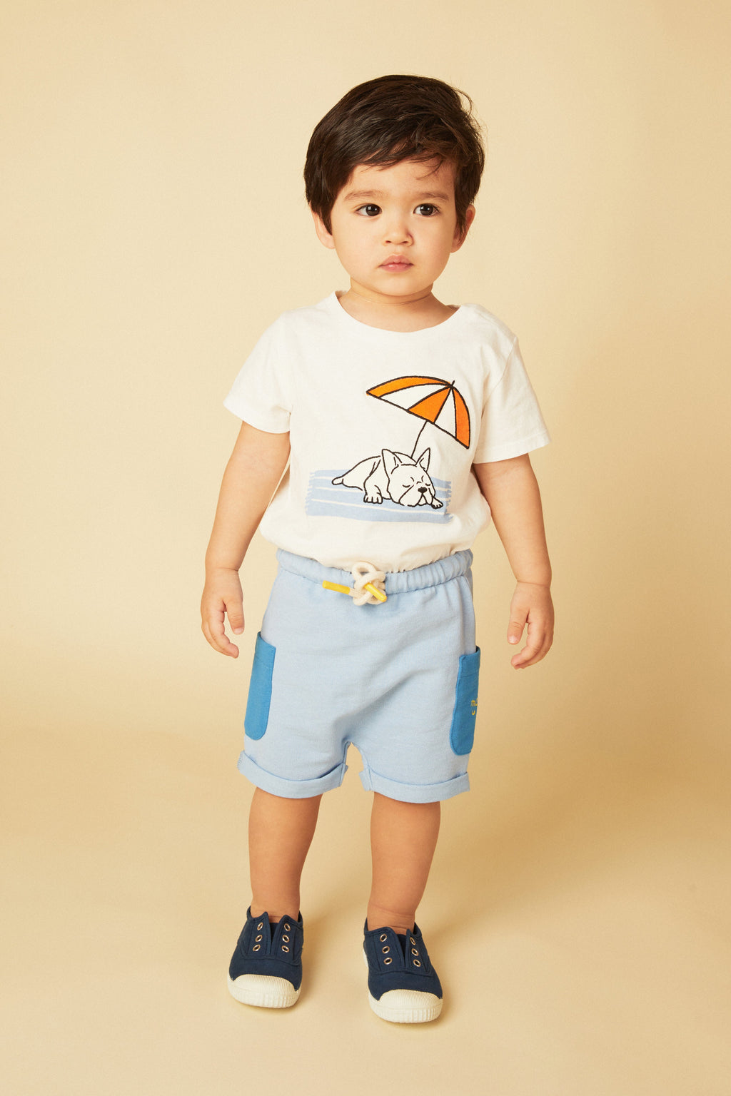 Mon Coeur Recycled Cotton Frenchie Baby T-Shirt | Playroom Avenue