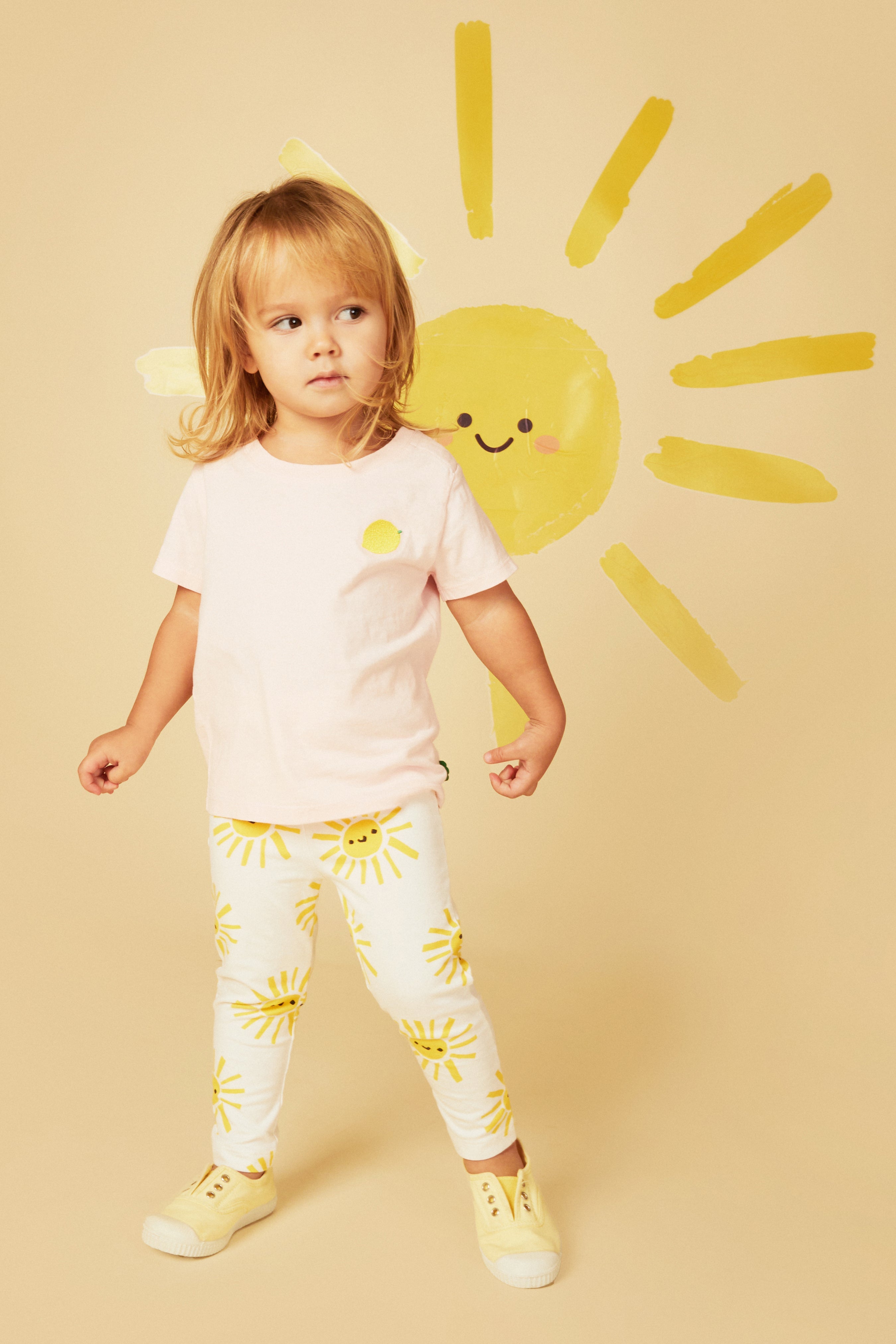 Mon Coeur Recycled Cotton Lemon Baby T-Shirt | Playroom Avenue