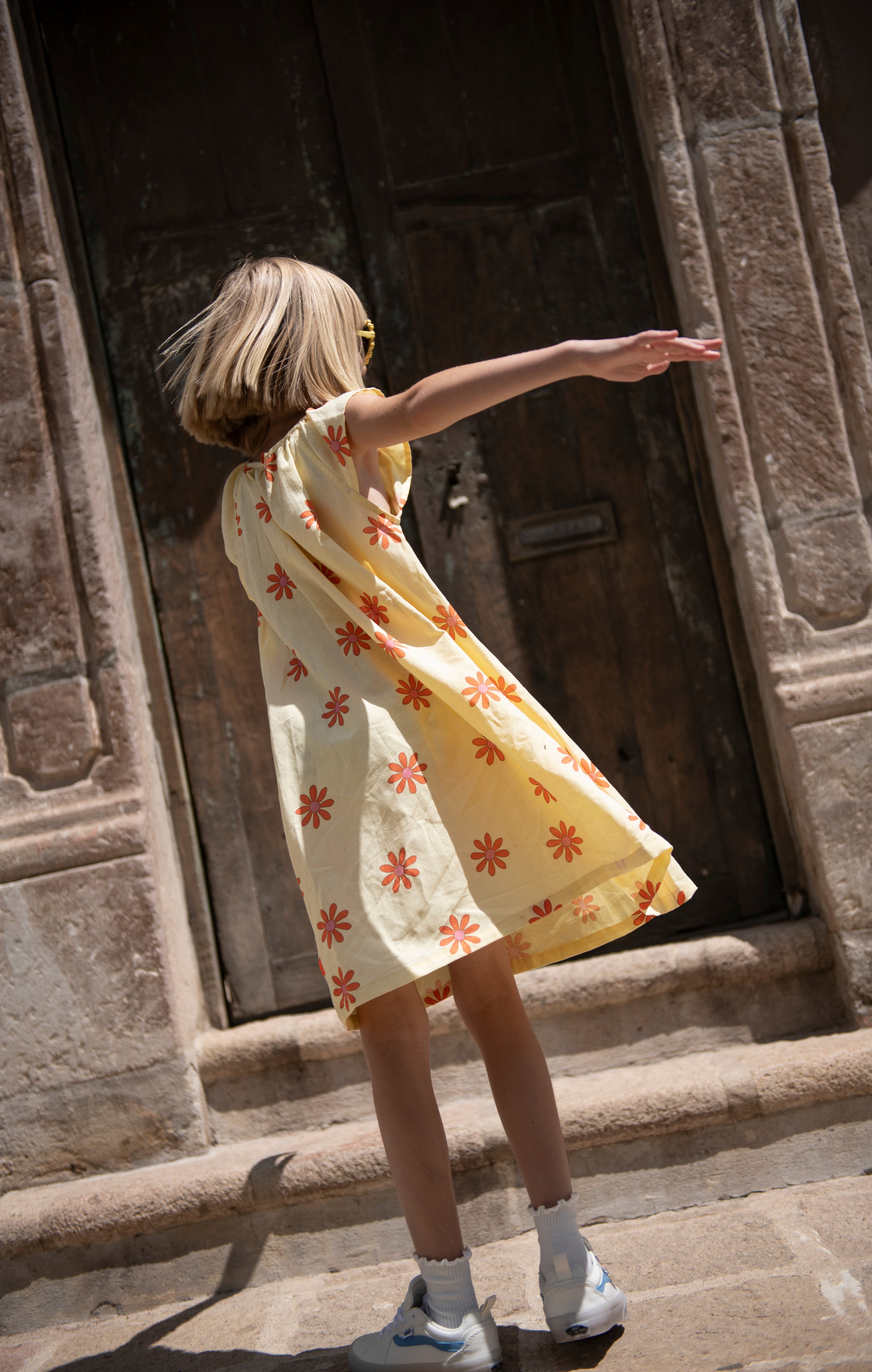Mon Coeur Flower Power Linen Dress