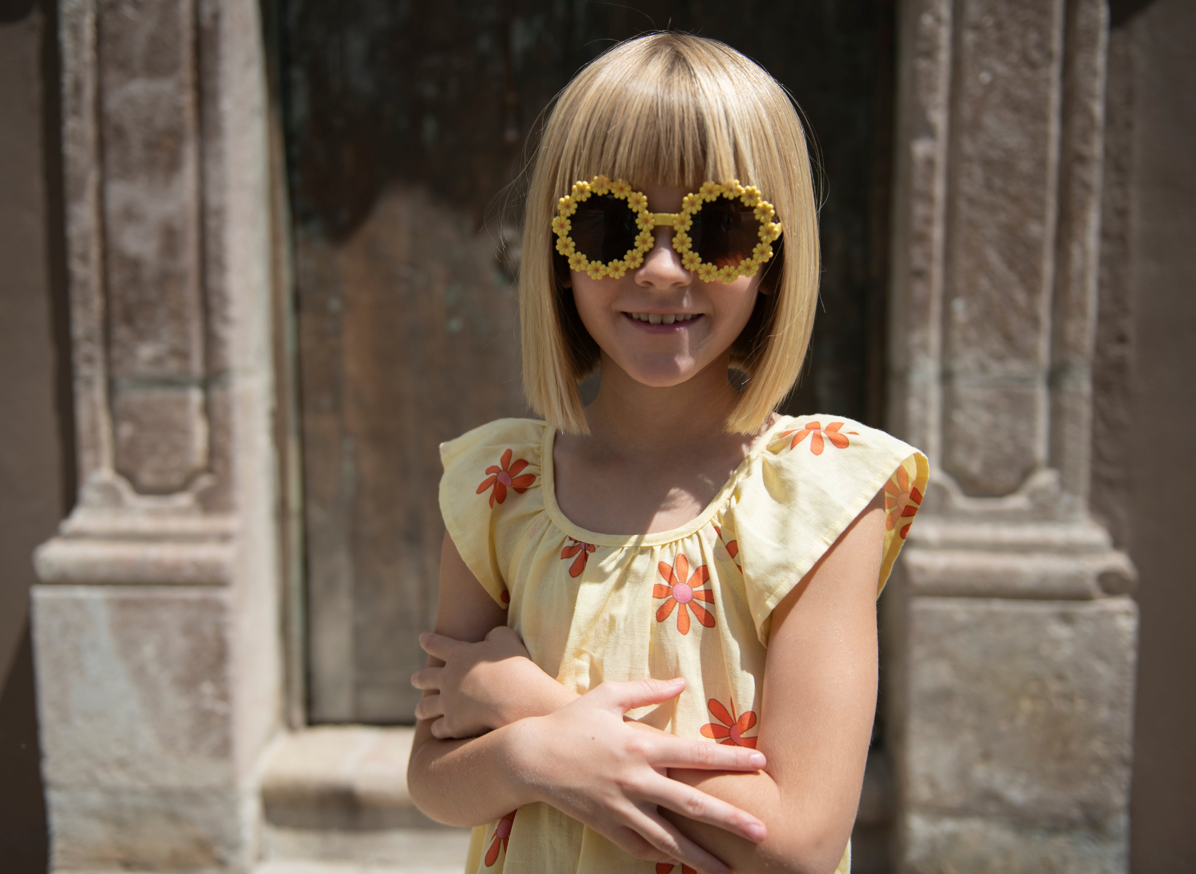 Mon Coeur Flower Power Linen Dress
