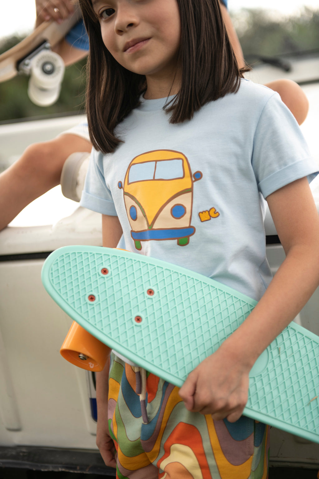 Mon Coeur Blue Groovy Van T-Shirt