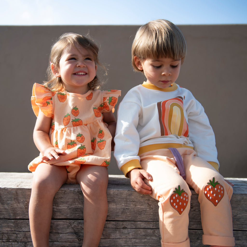 Mon Coeur Strawberry Patch Baby Pant