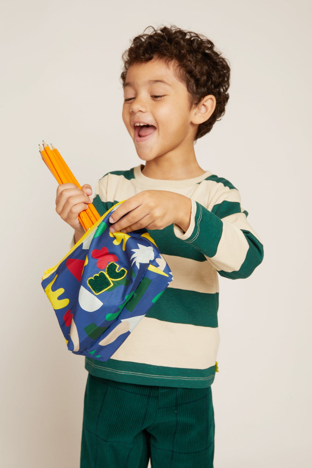 Mon Coeur Mon Coeur Recycled Zipper Pouch | Playroom Avenue