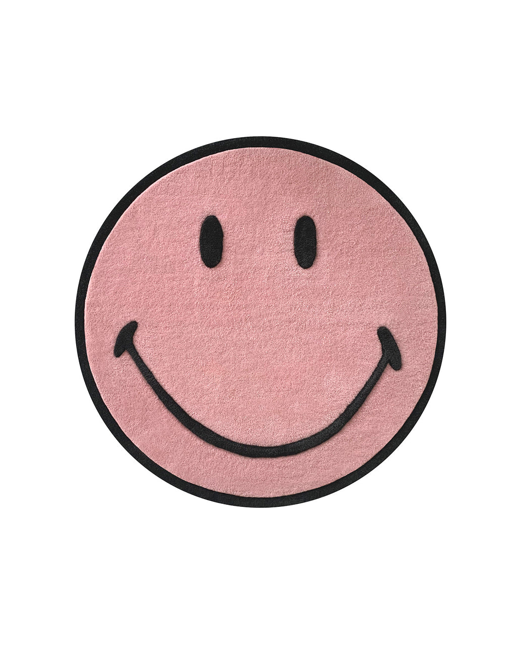 Maison Deux Rug SMILEY Pink Round Diam. 3.2ft | Playroom Avenue