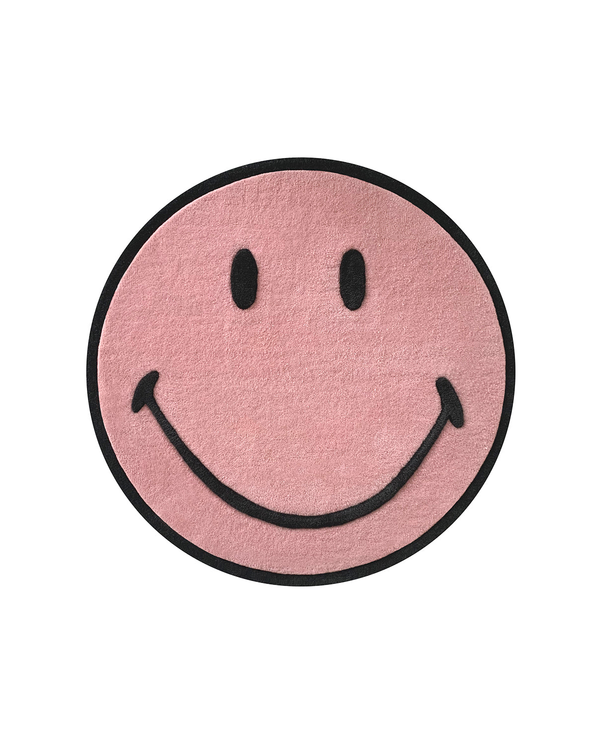 Maison Deux Rug SMILEY Pink Round Diam. 3.2ft | Playroom Avenue