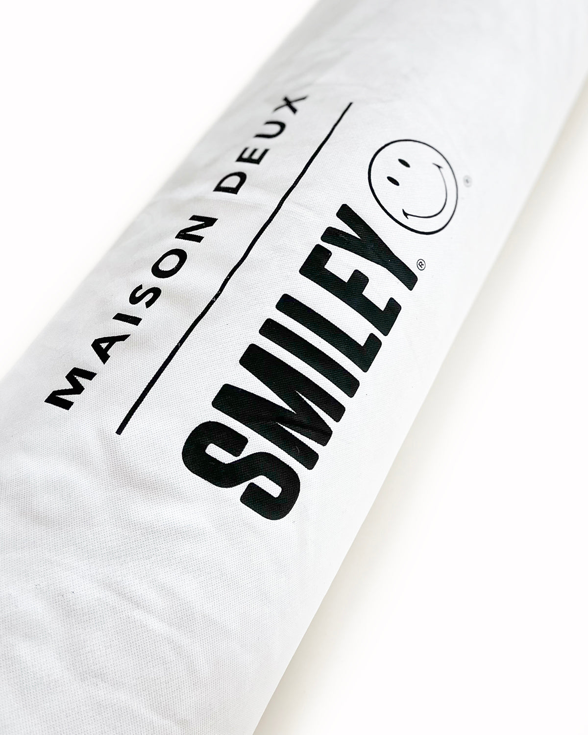 Maison Deux Rug SMILEY Bunch Yellow / Black Print 2.5 x 6ft | Playroom Avenue