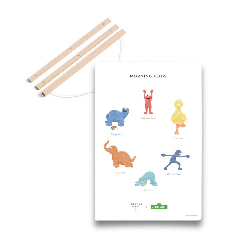 Mindful And Co Mindful Moves Bundle Sesame Street Print | Playroom Avenue