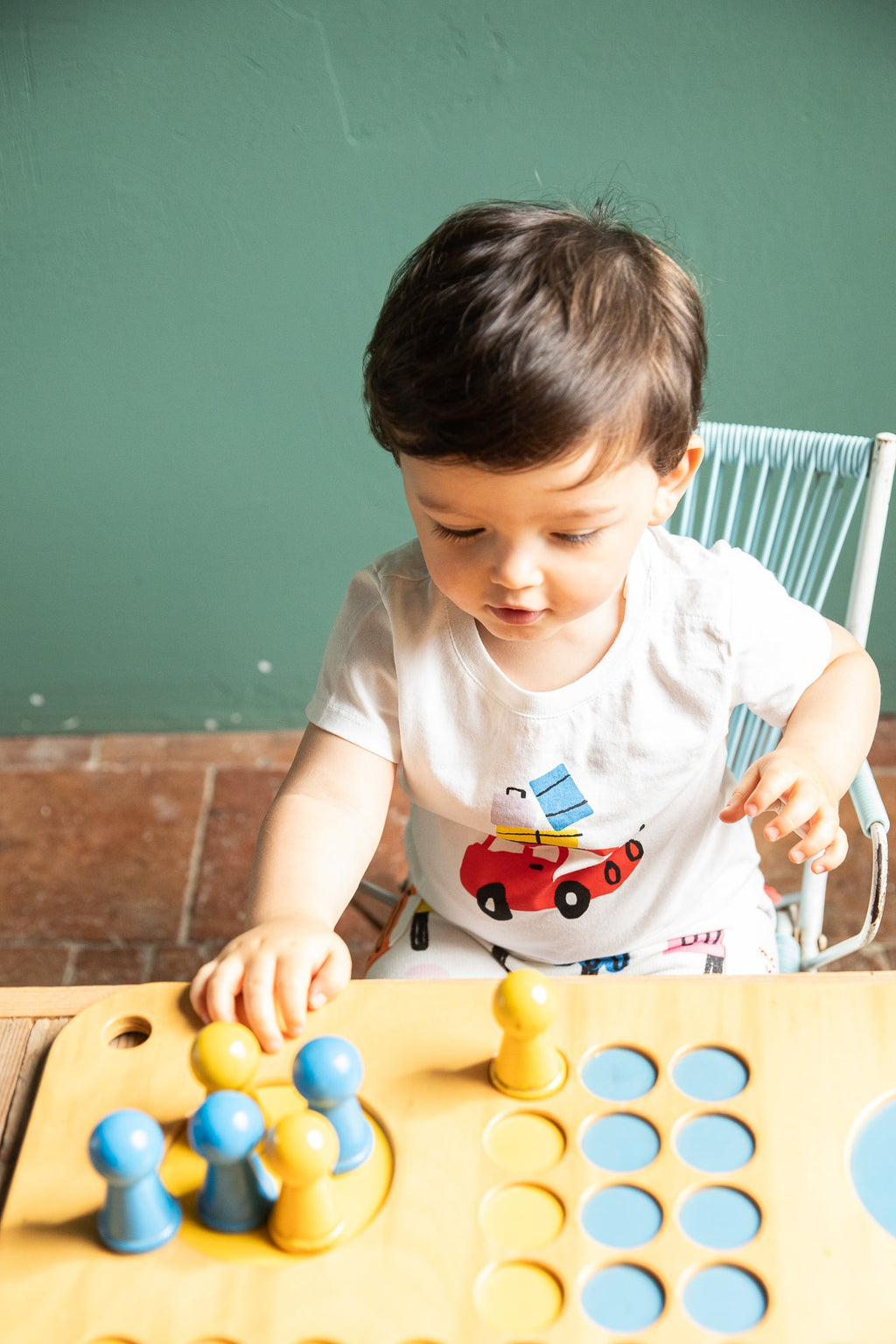 Mon Coeur Recycled Cotton Roadtrip Baby T-Shirt | Playroom Avenue
