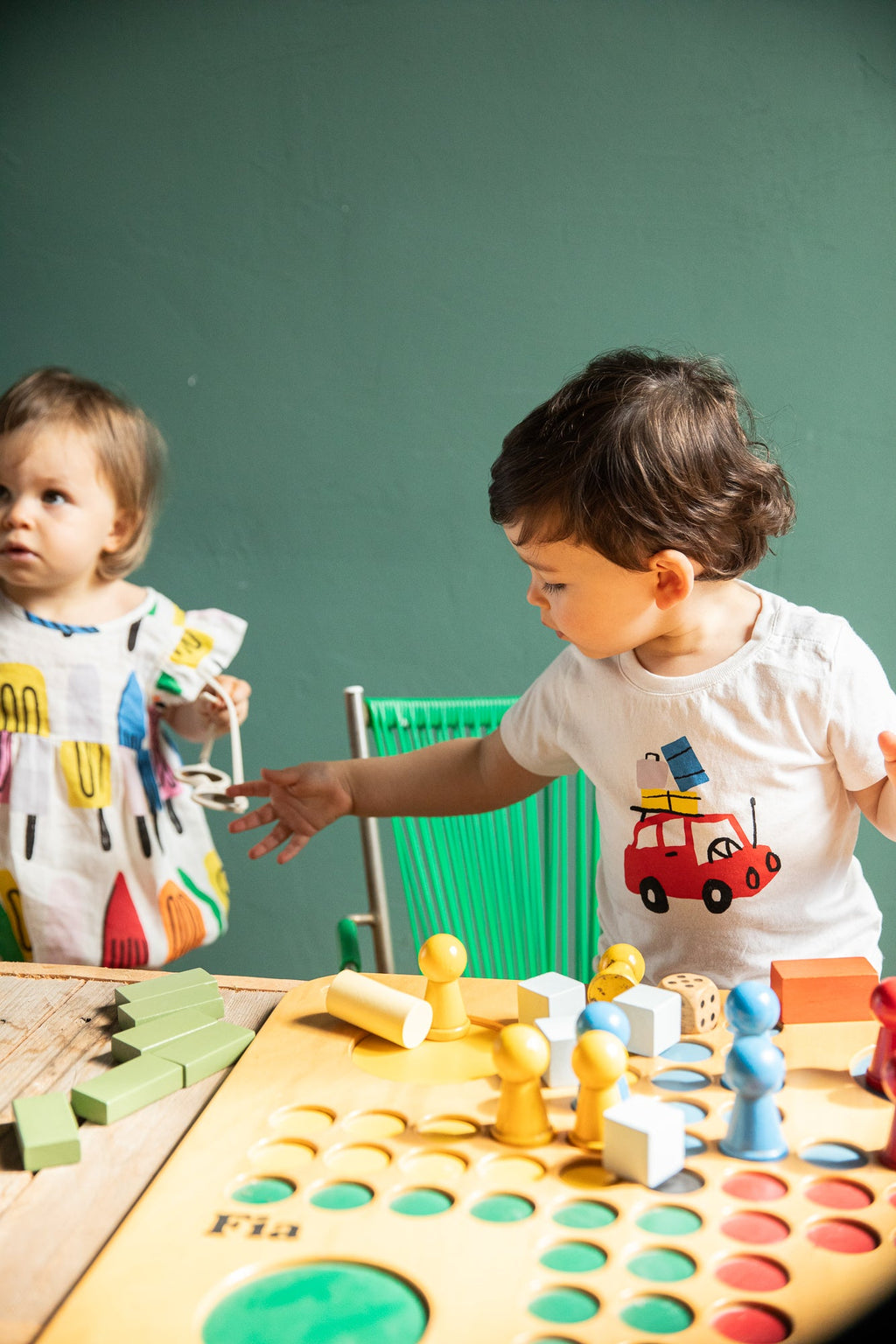 Mon Coeur Recycled Cotton Roadtrip Baby T-Shirt | Playroom Avenue