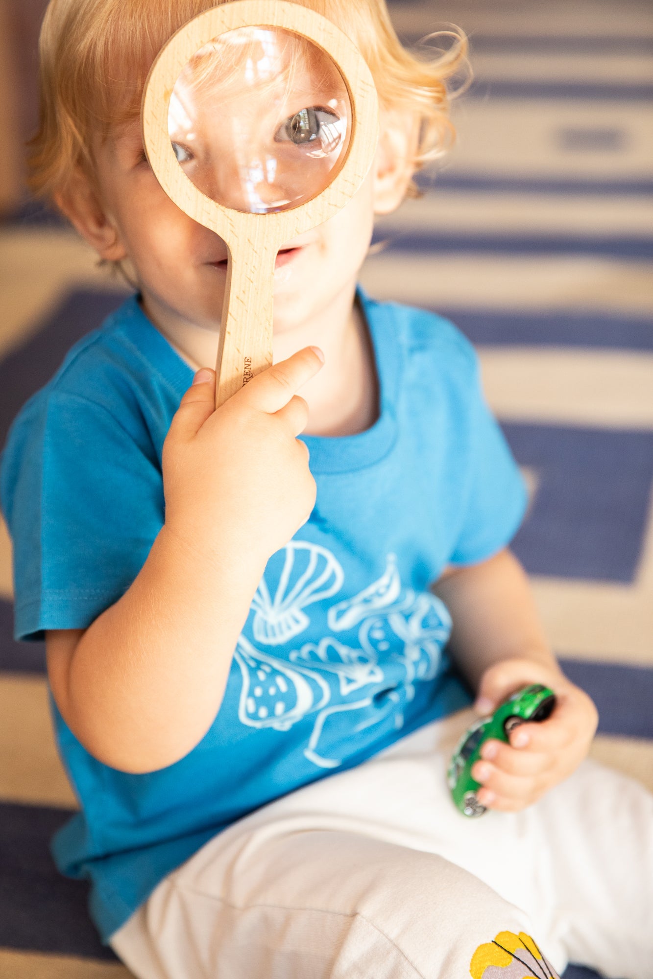 Mon Coeur Recycled Cotton Seashell Baby T-Shirt | Playroom Avenue