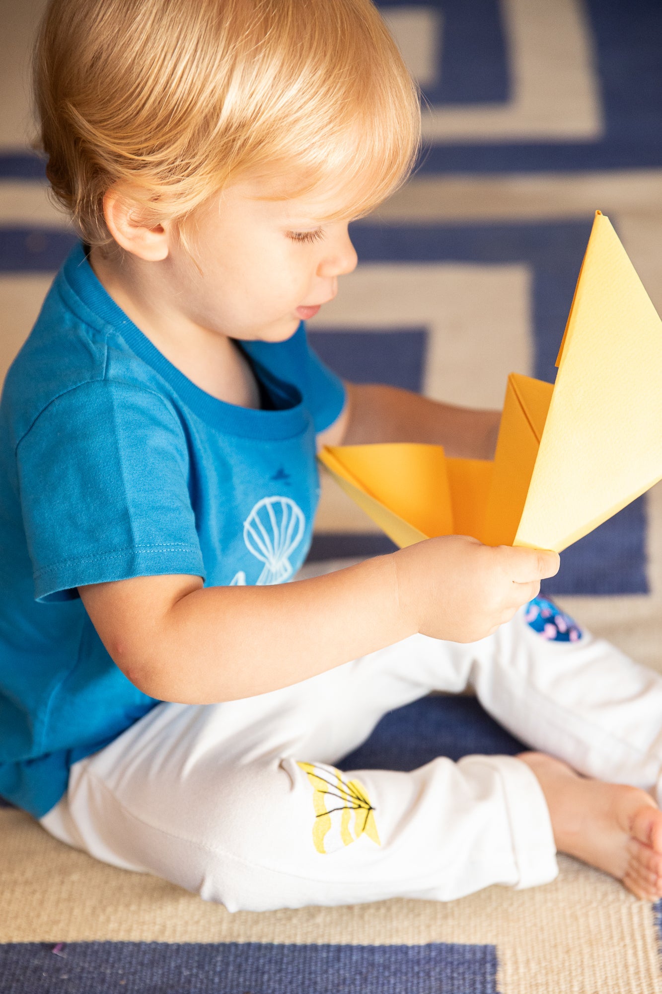 Mon Coeur Recycled Cotton Seashell Baby T-Shirt | Playroom Avenue