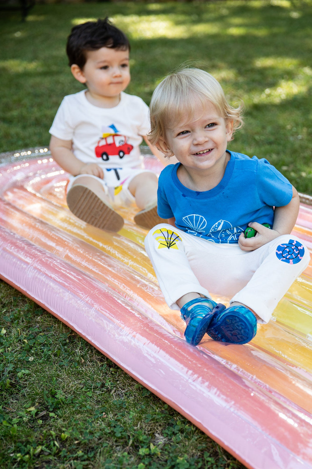 Mon Coeur Recycled Cotton Seashell Baby T-Shirt | Playroom Avenue
