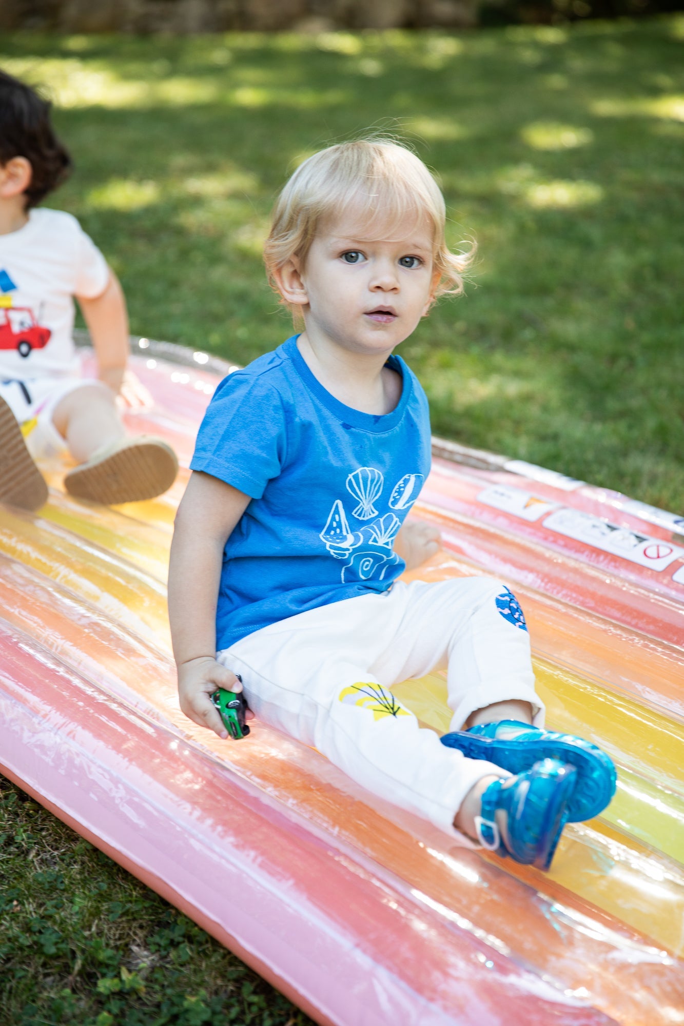 Mon Coeur Recycled Cotton Seashell Baby T-Shirt | Playroom Avenue