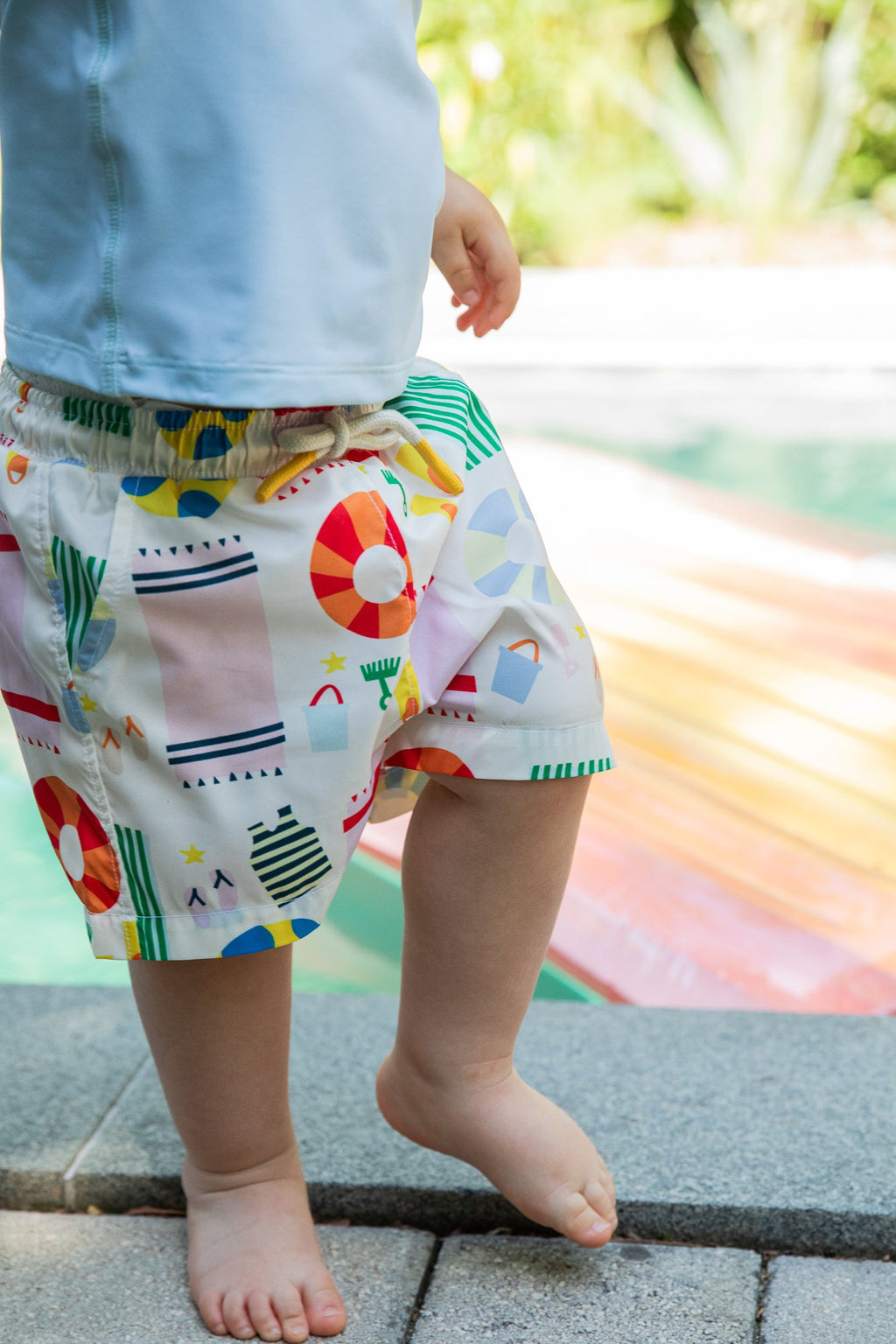 Mon Coeur Beach Baby Swim Trunk | Playroom Avenue