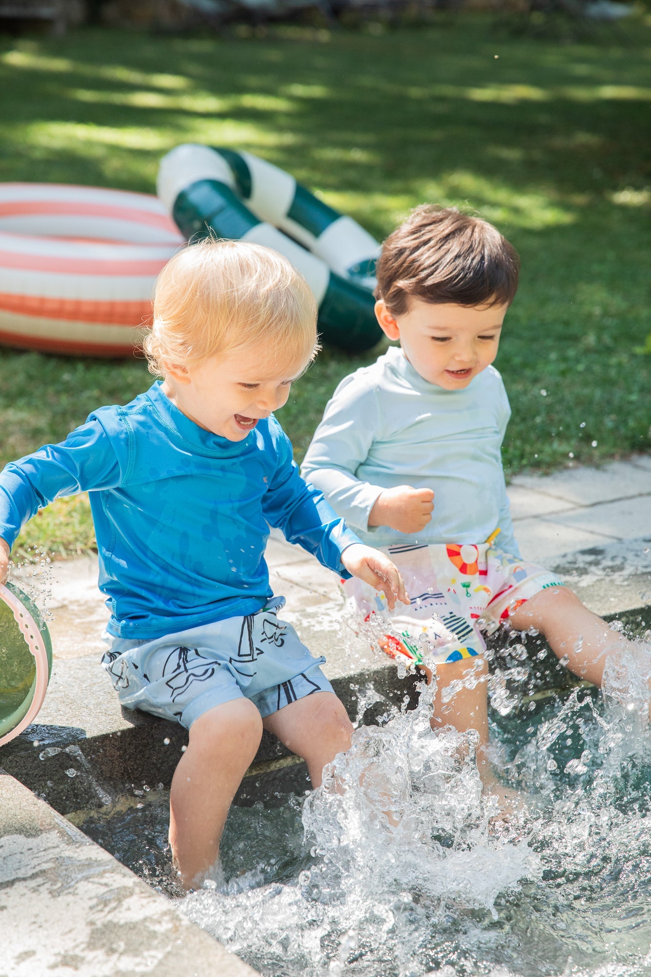 Mon Coeur Sailboats Swim Trunk