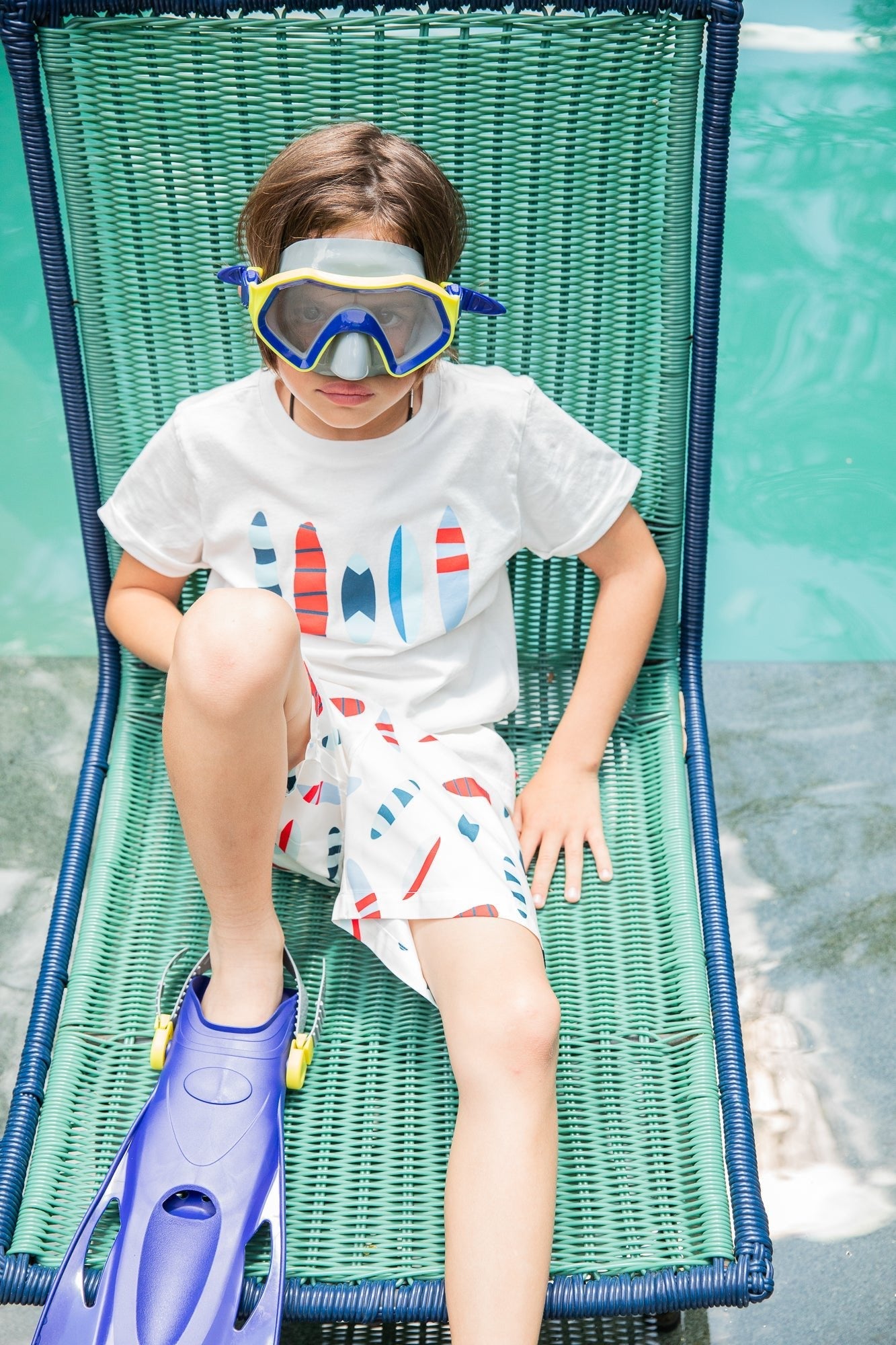 Mon Coeur Surfboards Swim Trunk