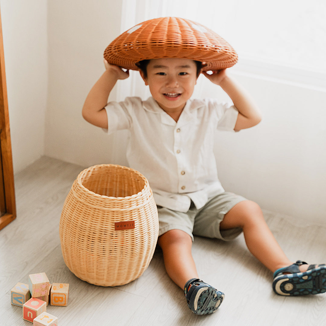 Momiji Mushroom Basket | Playroom Avenue