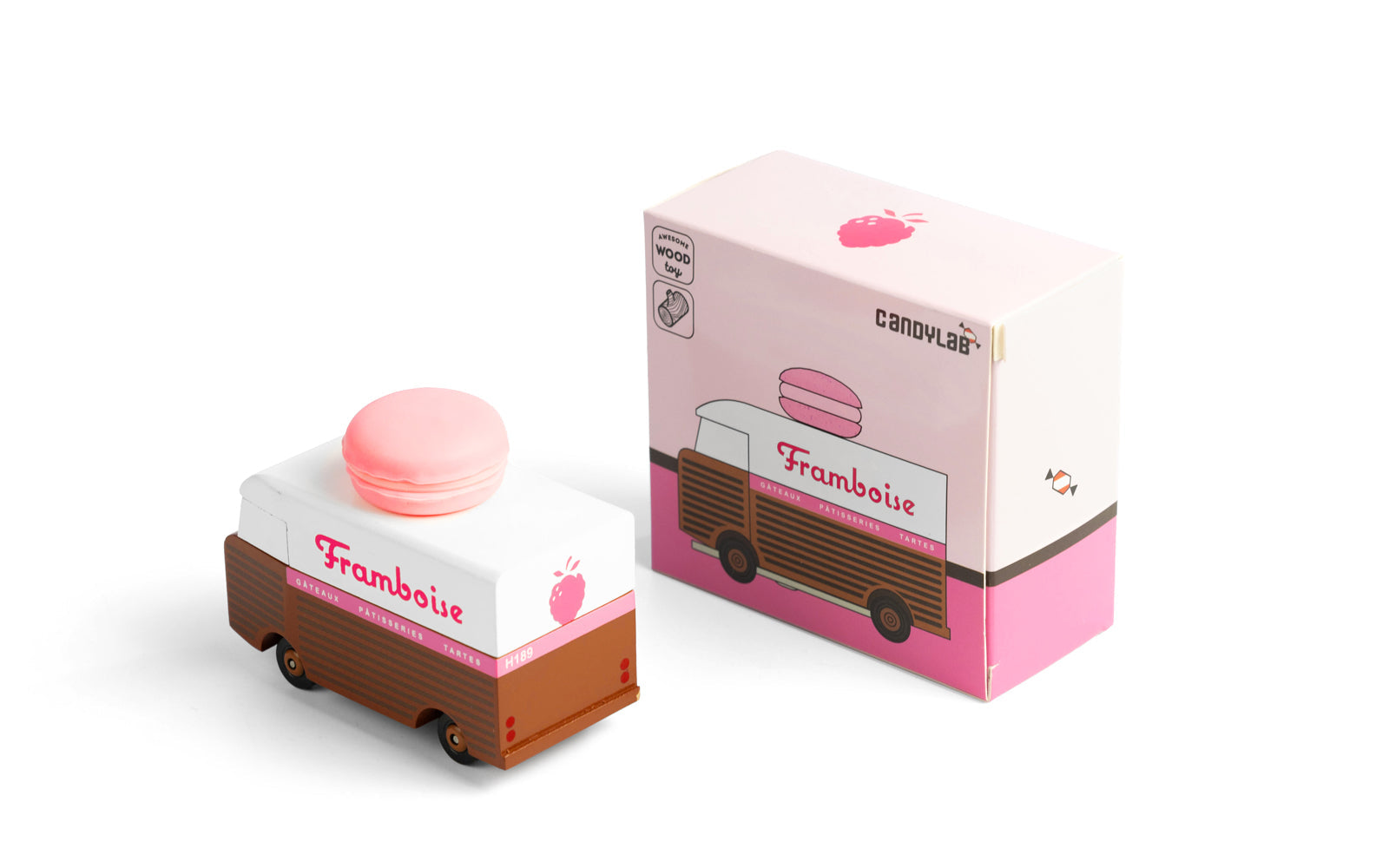 Candylab Framboise Macaron Van