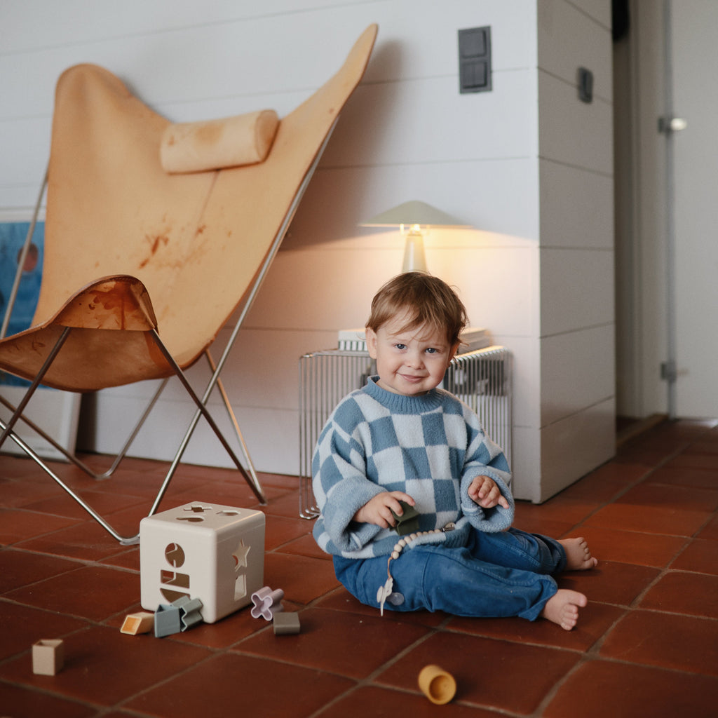 Mushie Shape Sorting Box | Playroom Avenue