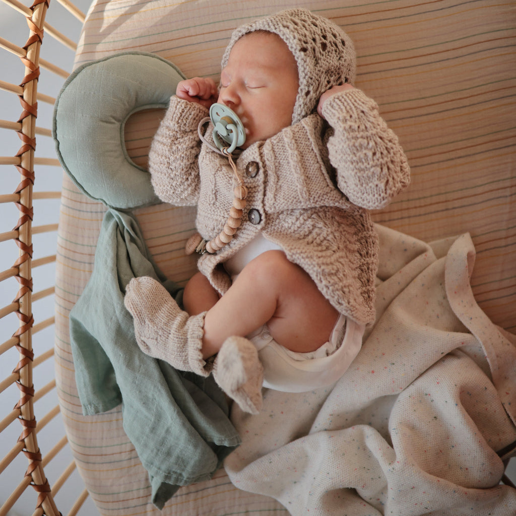 Mushie Moon Lovey Blanket | Playroom Avenue