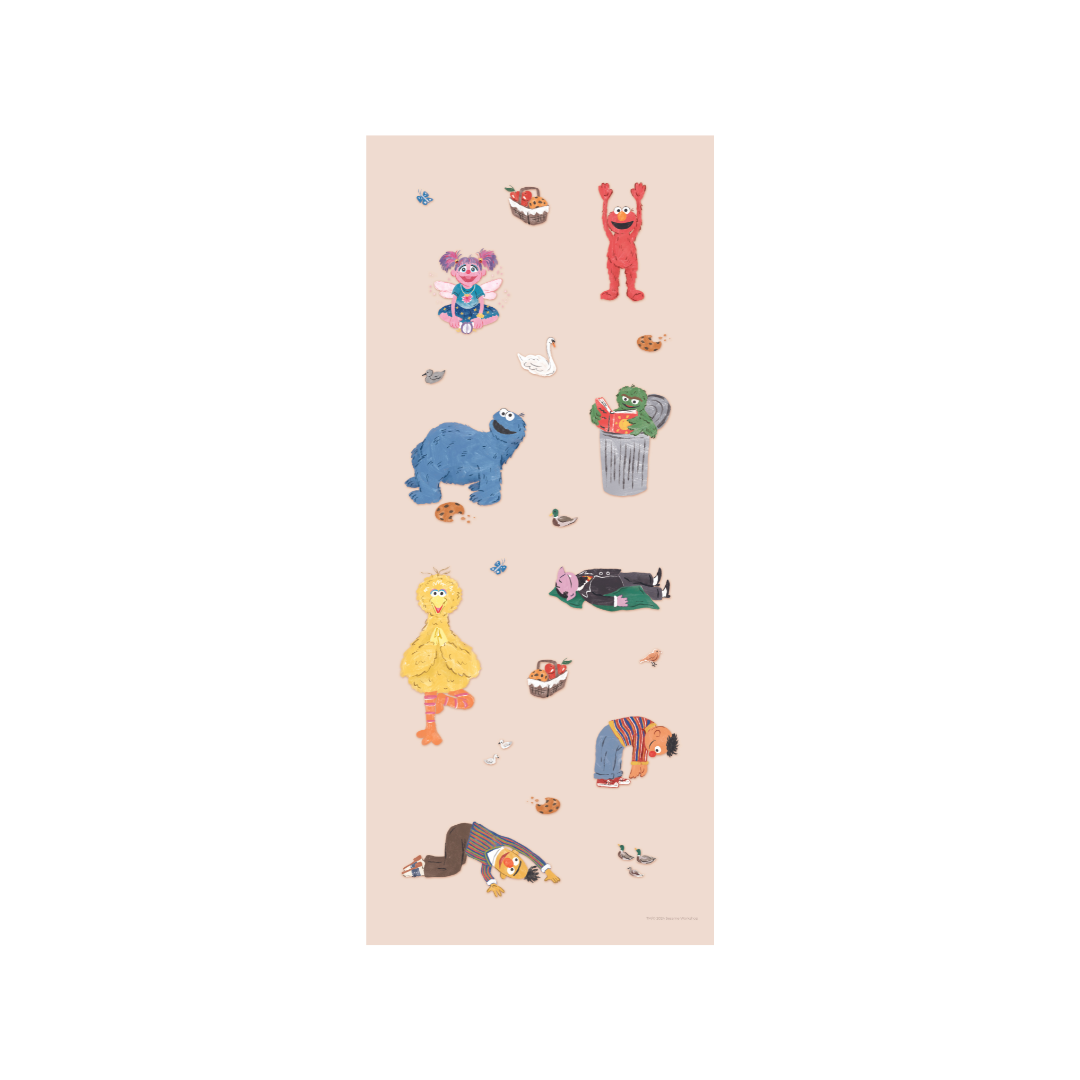 Mindful And Co Printed Kids Yoga Mats - Playroom Avenue