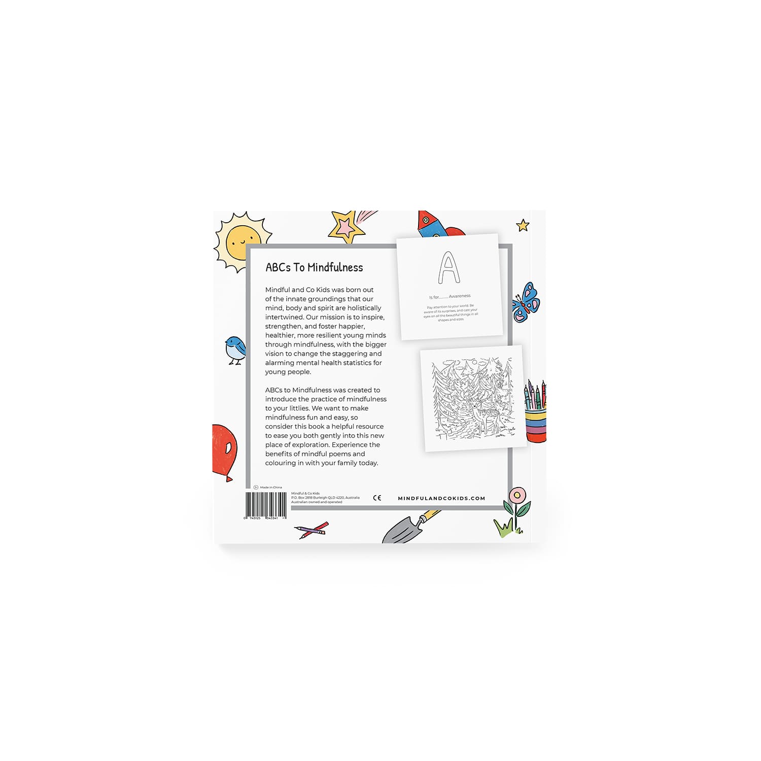 Mindful And Co Kids USA ABCs of Mindfulness - Playroom Avenue