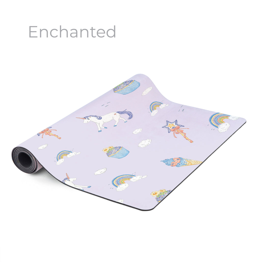 Mindful And Co Beginner Yoga Bundle Enchanted Print | Playroom Avenue