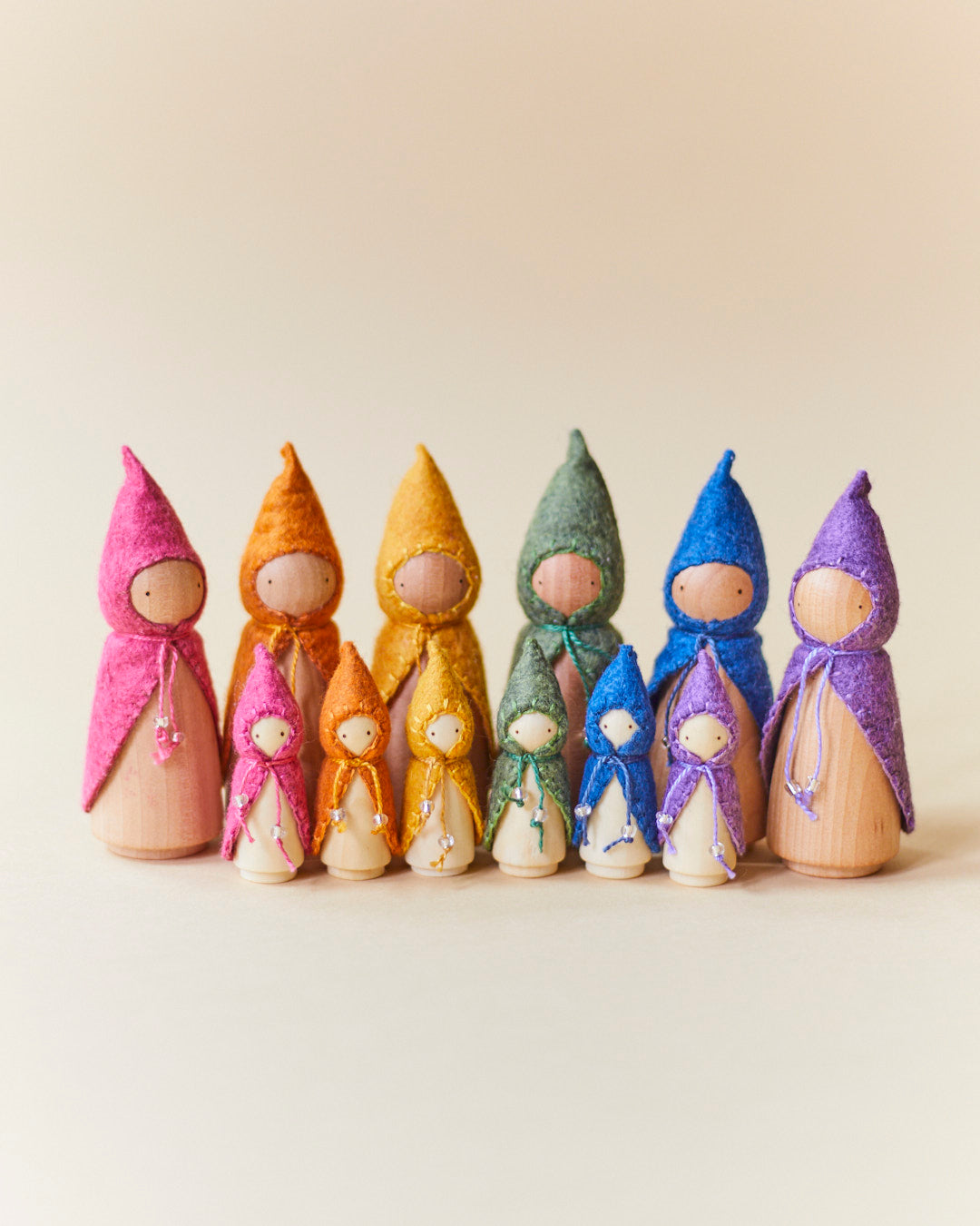 Wonderheart Mini Blue Wooden Gnome | Playroom Avenue