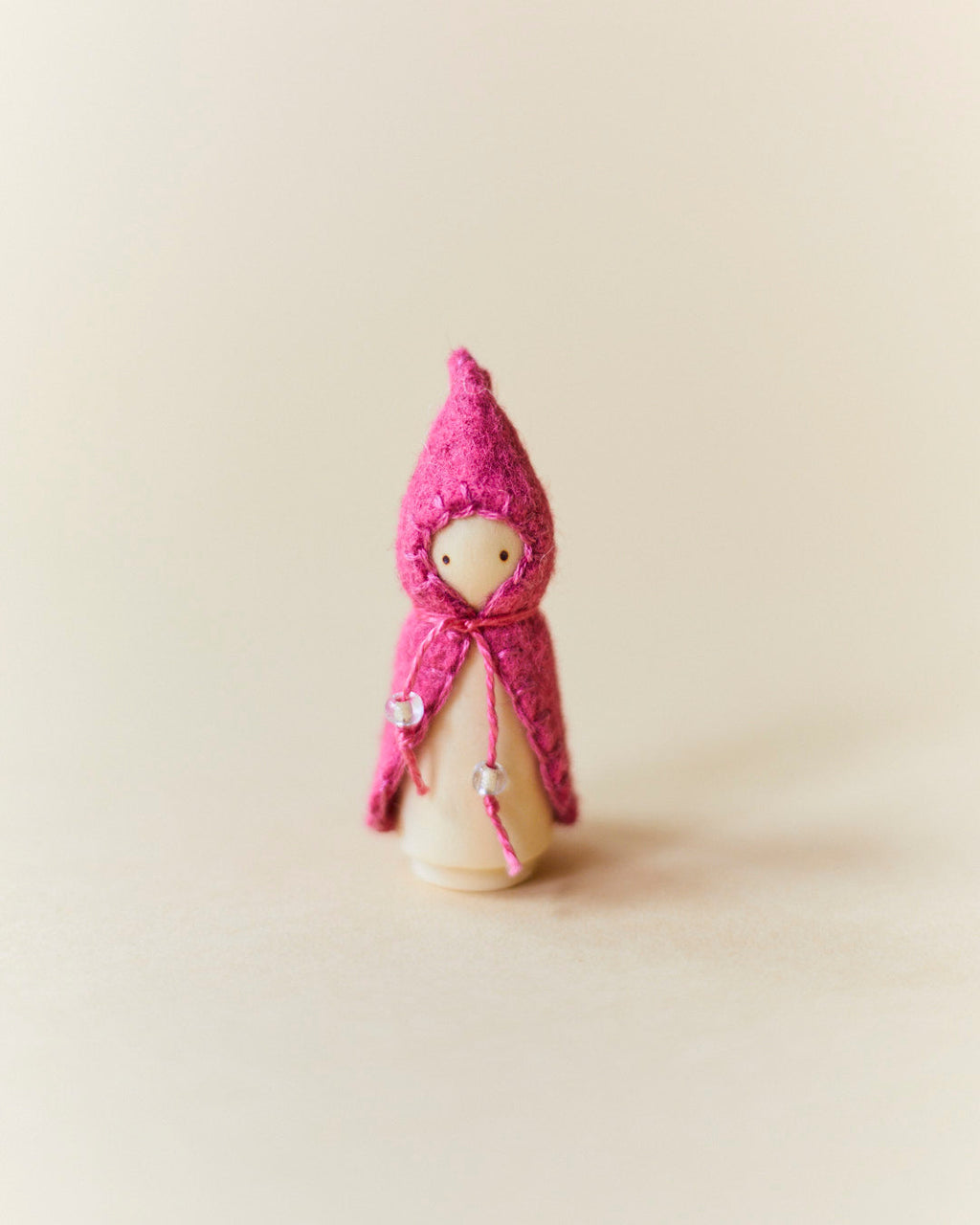 Wonderheart Mini Pink Wooden Gnome | Playroom Avenue