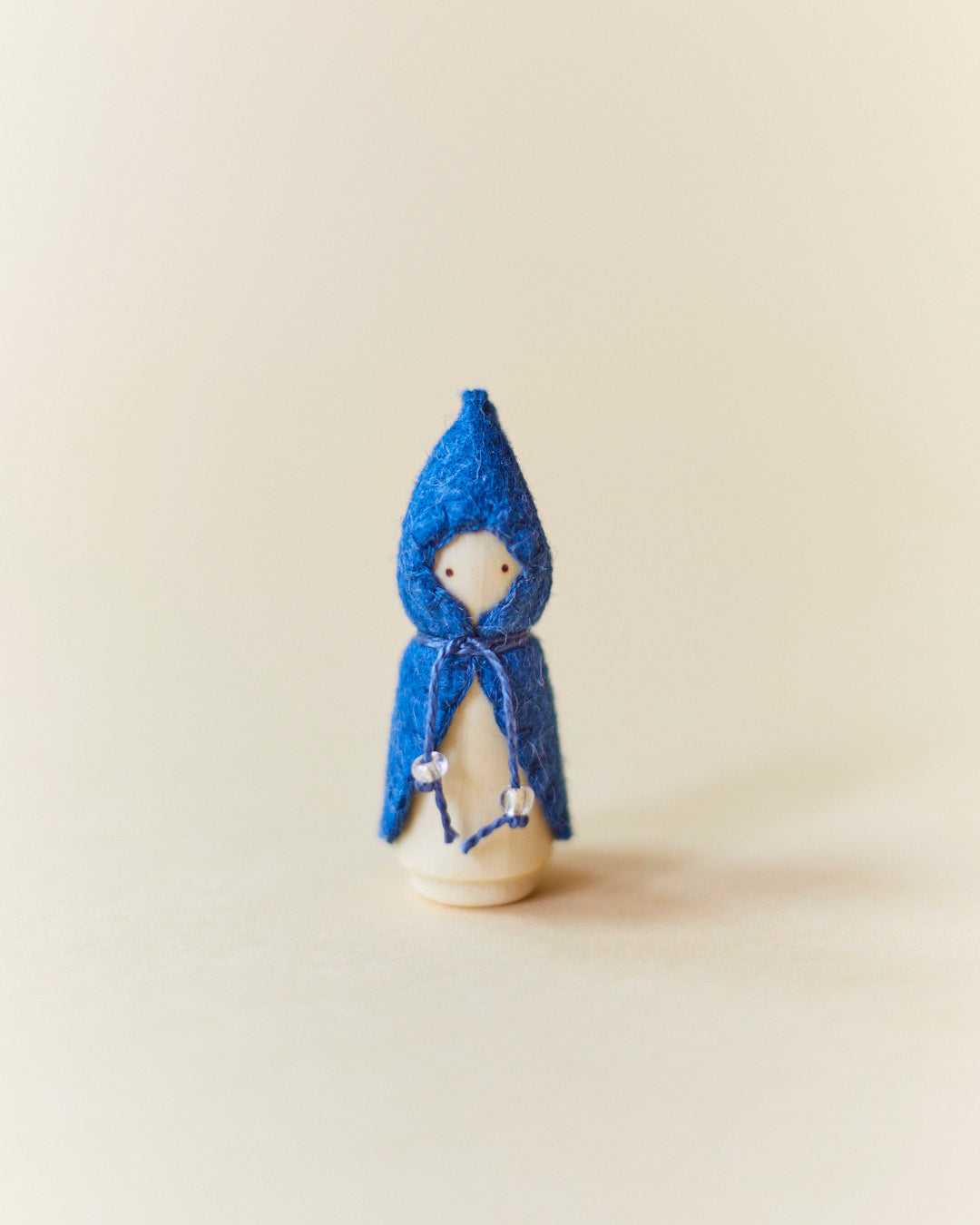 Wonderheart Mini Blue Wooden Gnome | Playroom Avenue