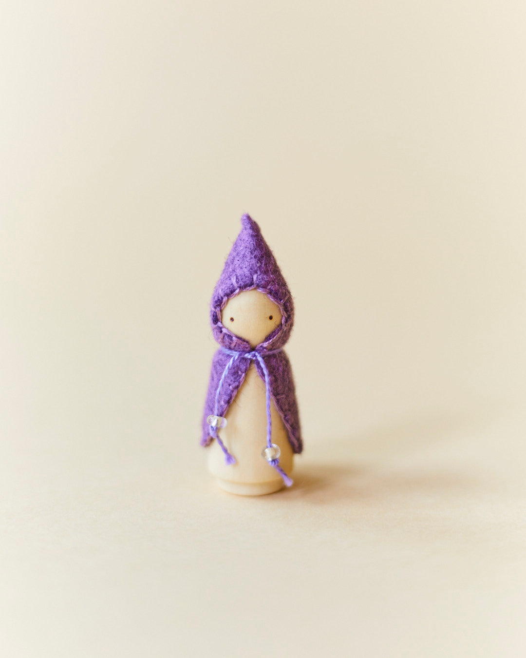 Wonderheart Mini Purple Wooden Gnome | Playroom Avenue
