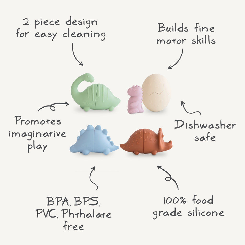 Mushie Mold Free Bath Play Set | Playroom Avenue