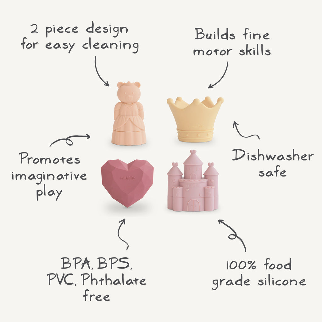 Mushie Mold Free Bath Play Set | Playroom Avenue