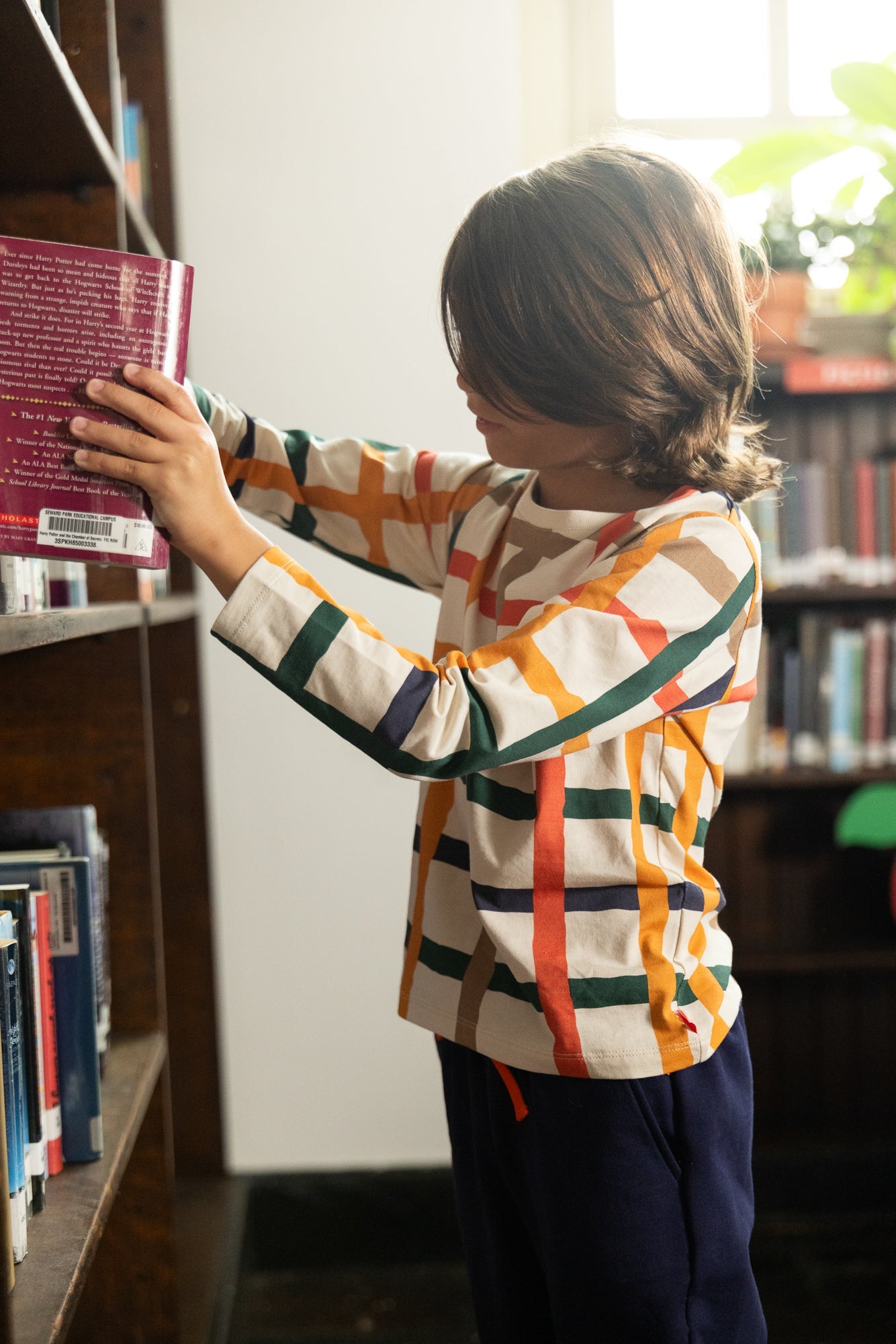Mon Coeur Warm Grid T-Shirt | Playroom Avenue
