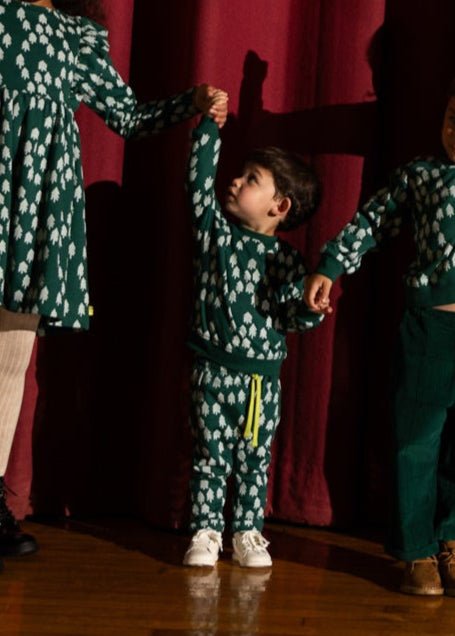 Mon Coeur Snowy Pine Jogger | Playroom Avenue