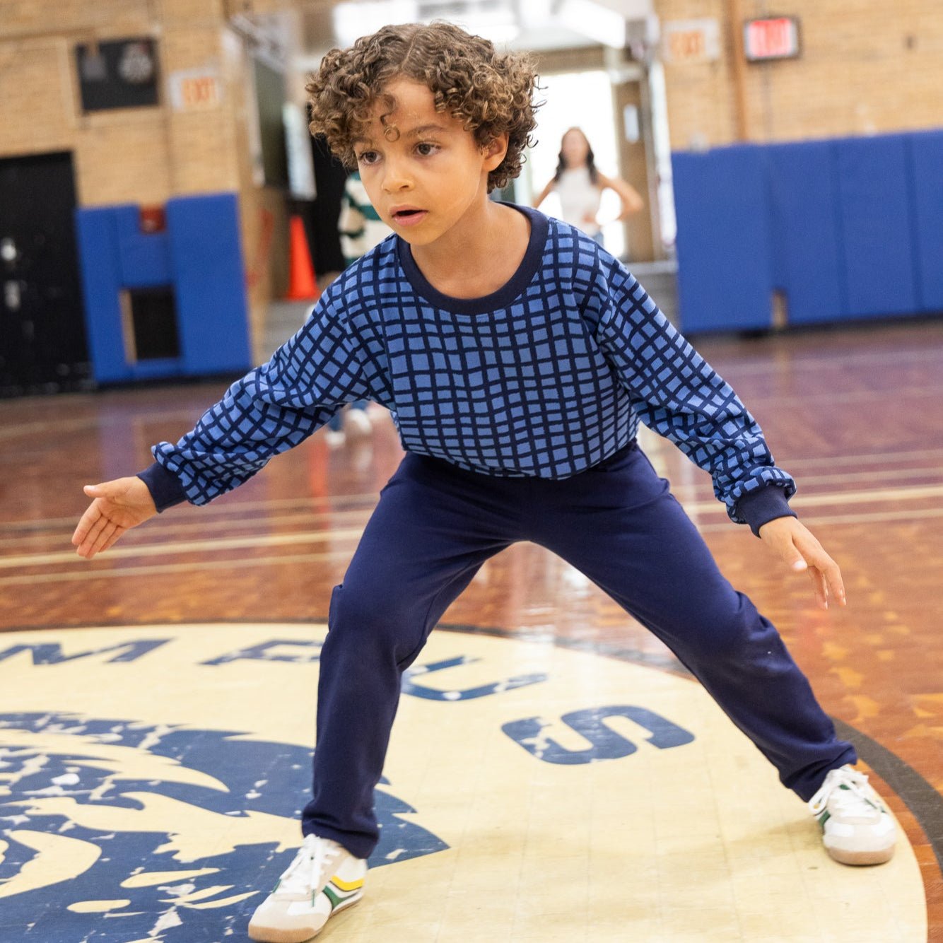 Mon Coeur Navy Jogger | Playroom Avenue